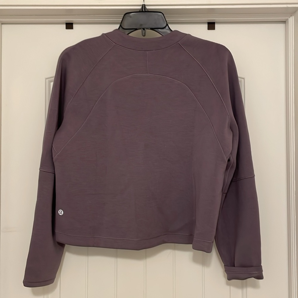 Lululemon AirWrap Modal Crew Dusky Lavender 2 - Picture 10 of 10